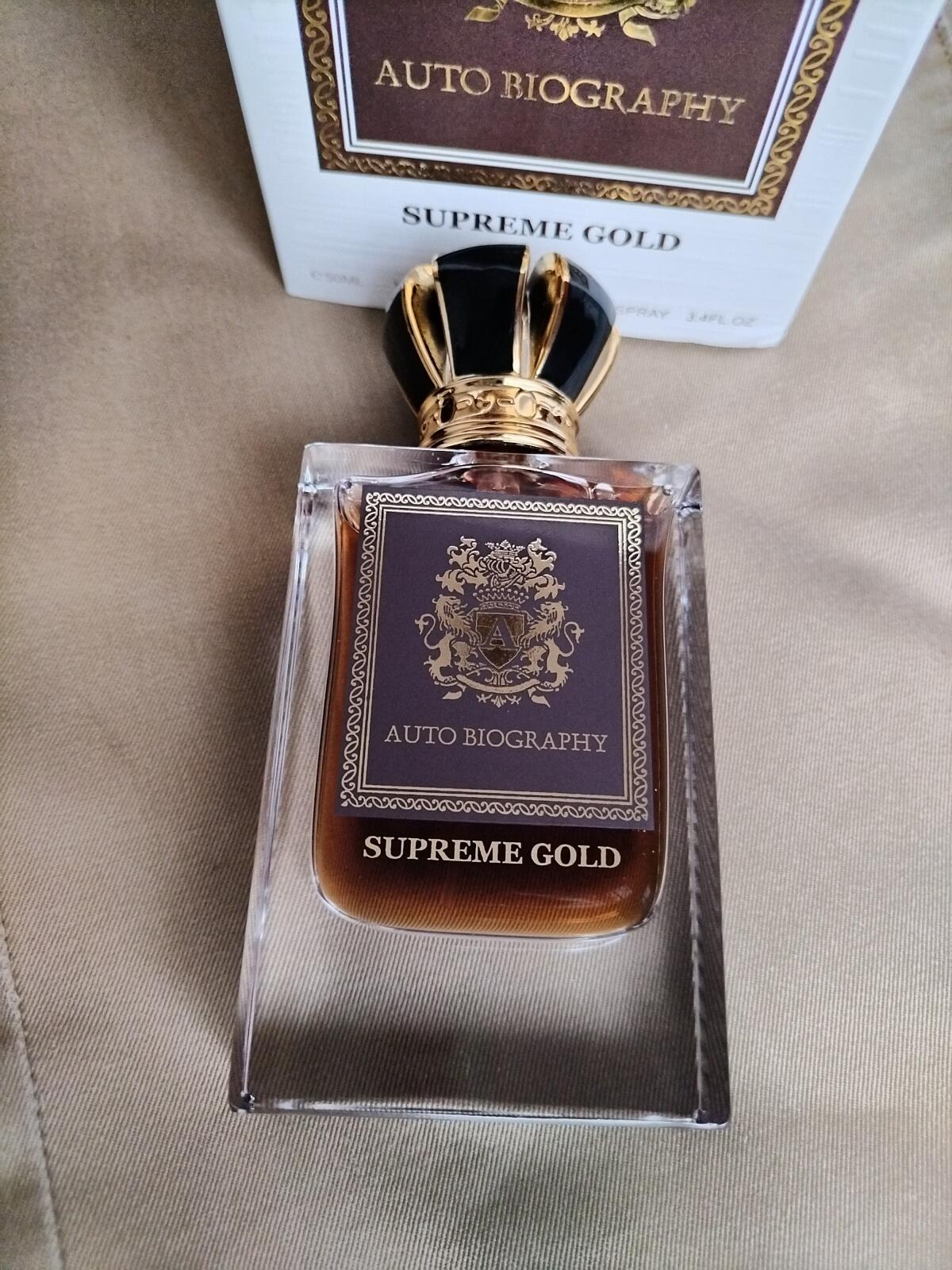 تصویر عطر سوپریم گلد آتوبایوگرافی