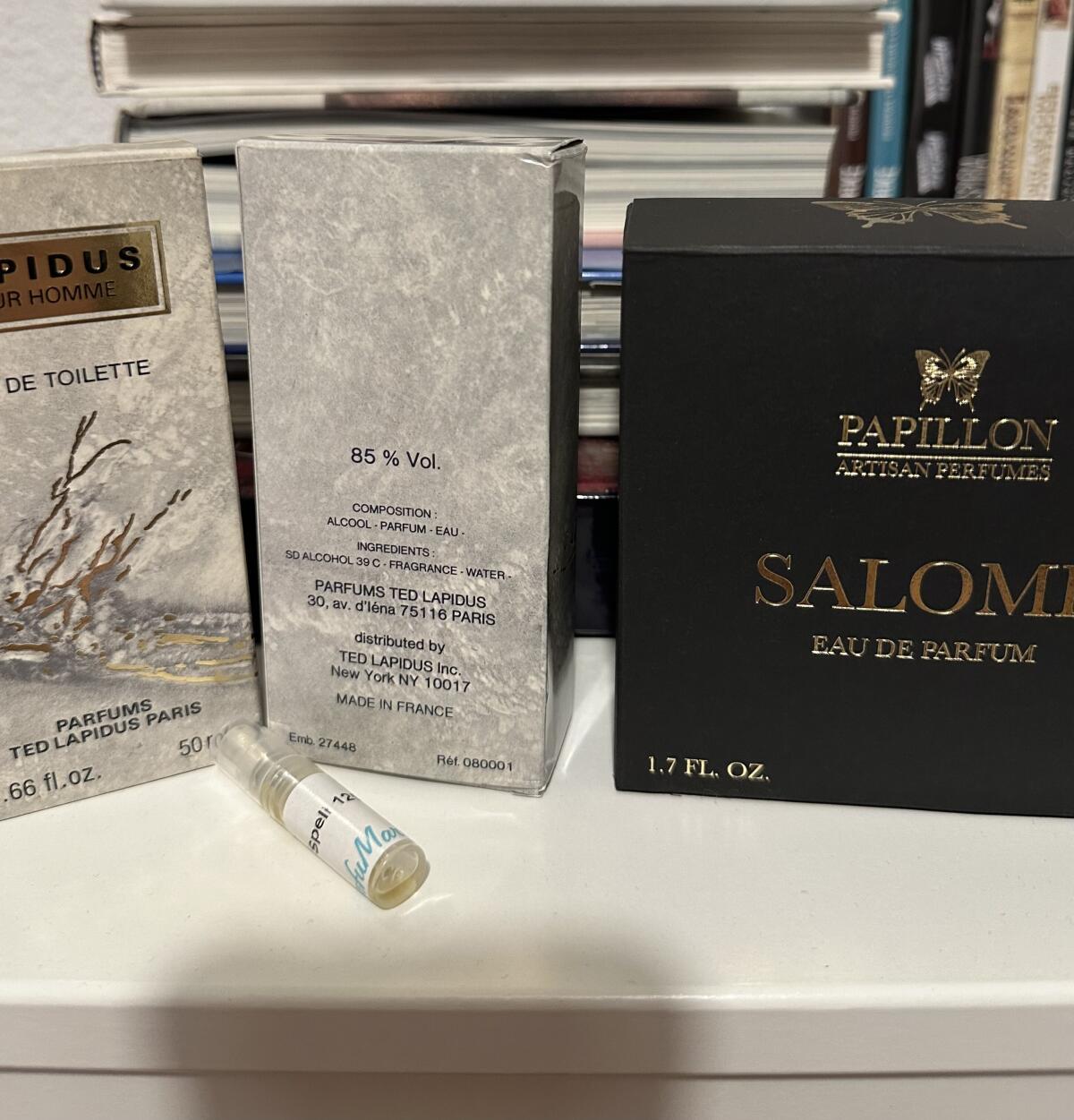 تصویر عطر اسپل صد و بیست و پنج پاپیون آرتیزان پرفیومز