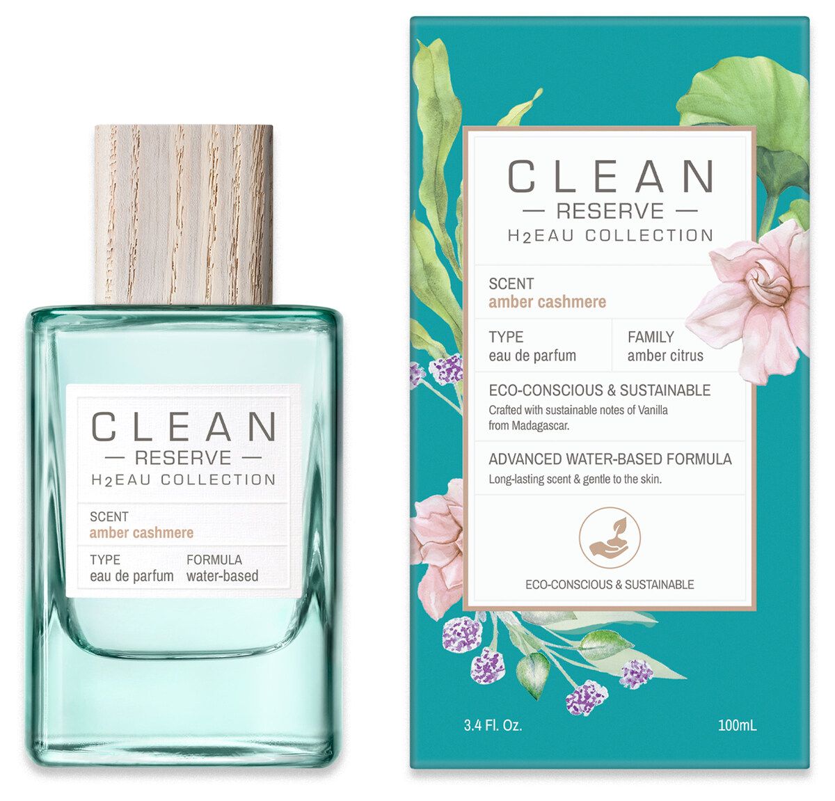 تصویر عطر اچ تو او آمبر کشمر کلین