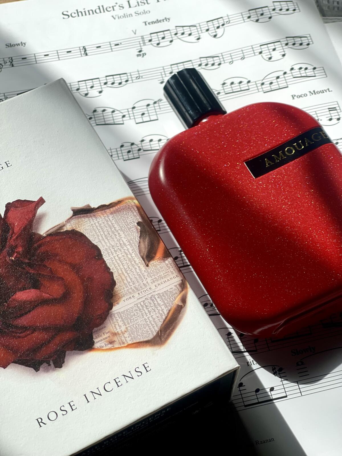 تصویر عطر ده لایبرری کالکشن رز اینسنس آمواژ