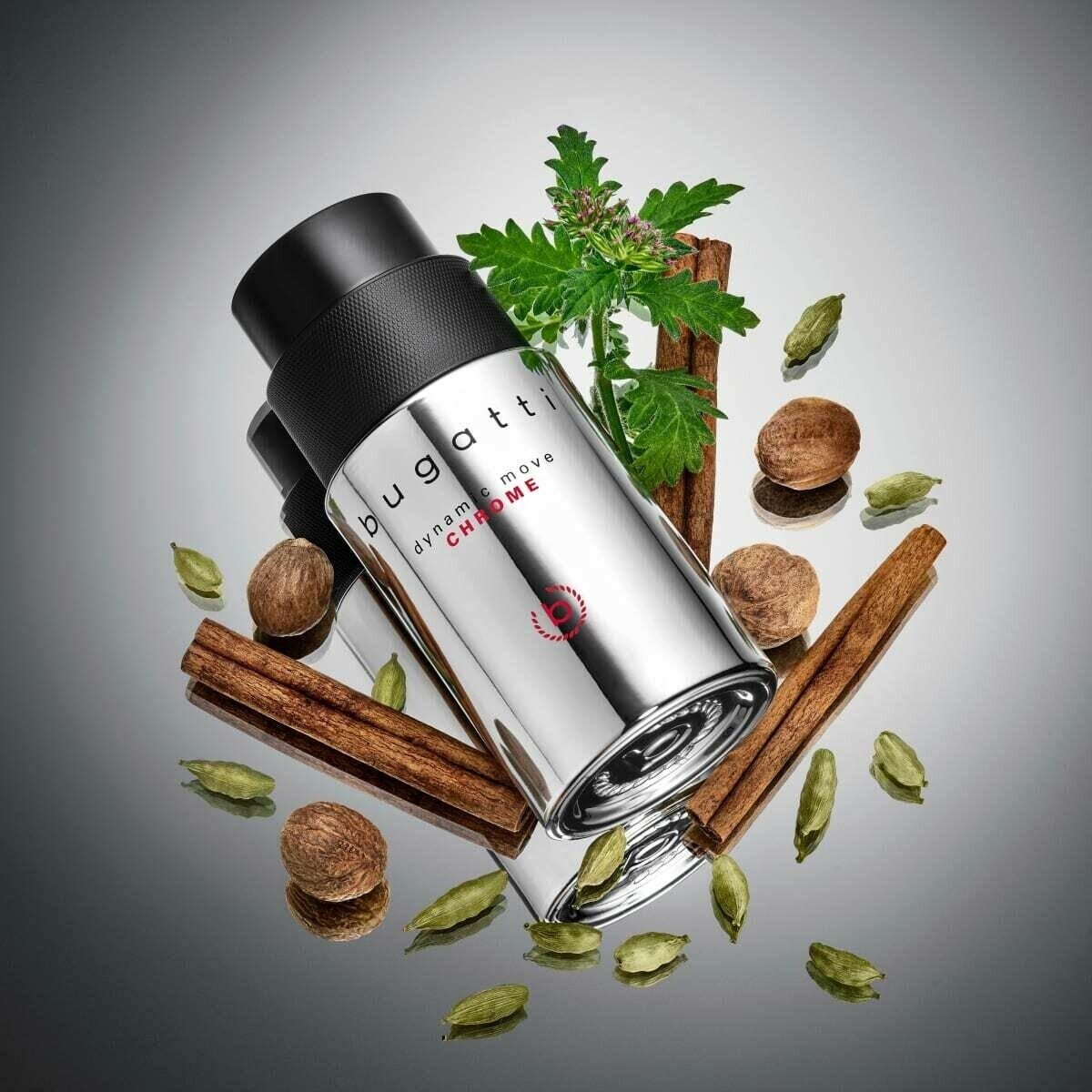 تصویر عطر داینامیک موو کروم بوگاتی فشن