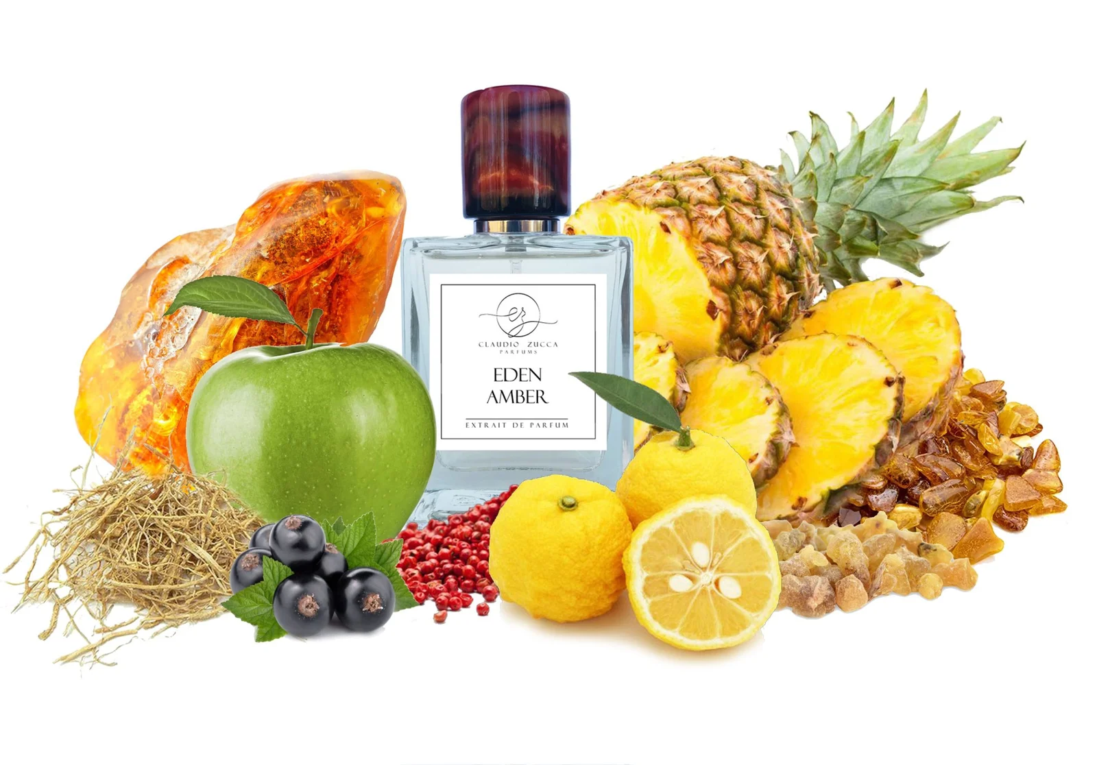 تصویر عطر ایدن امبر کلودیو تسوکا پرفیومز