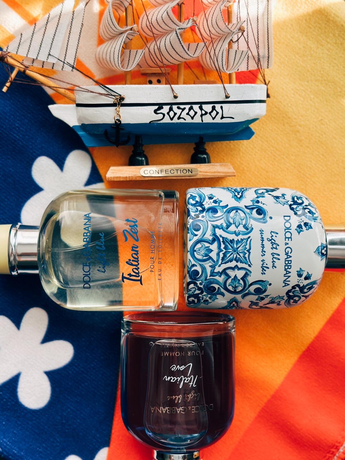 تصویر عطر لایت بلو ایتالیان زست پور هوم دولچه اند گابانا