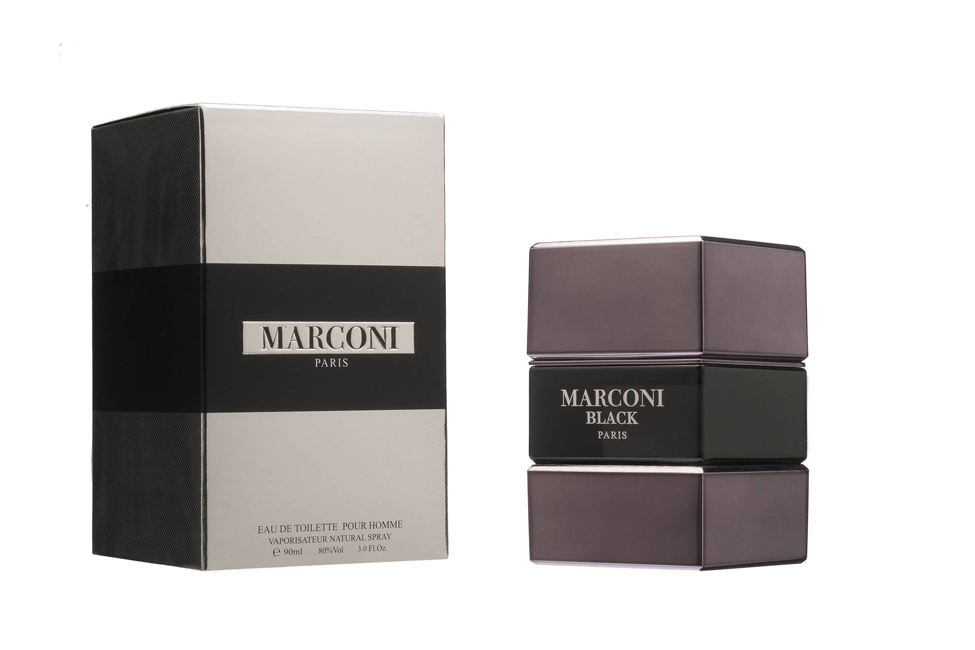 تصویر عطر مارکونی بلک الیزه فشن