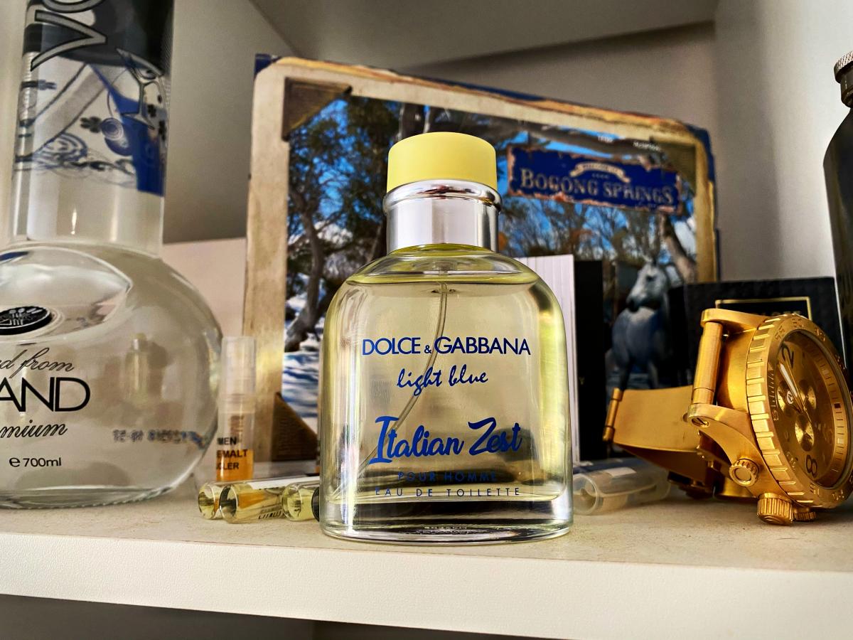 تصویر عطر لایت بلو ایتالیان زست پور هوم دولچه اند گابانا