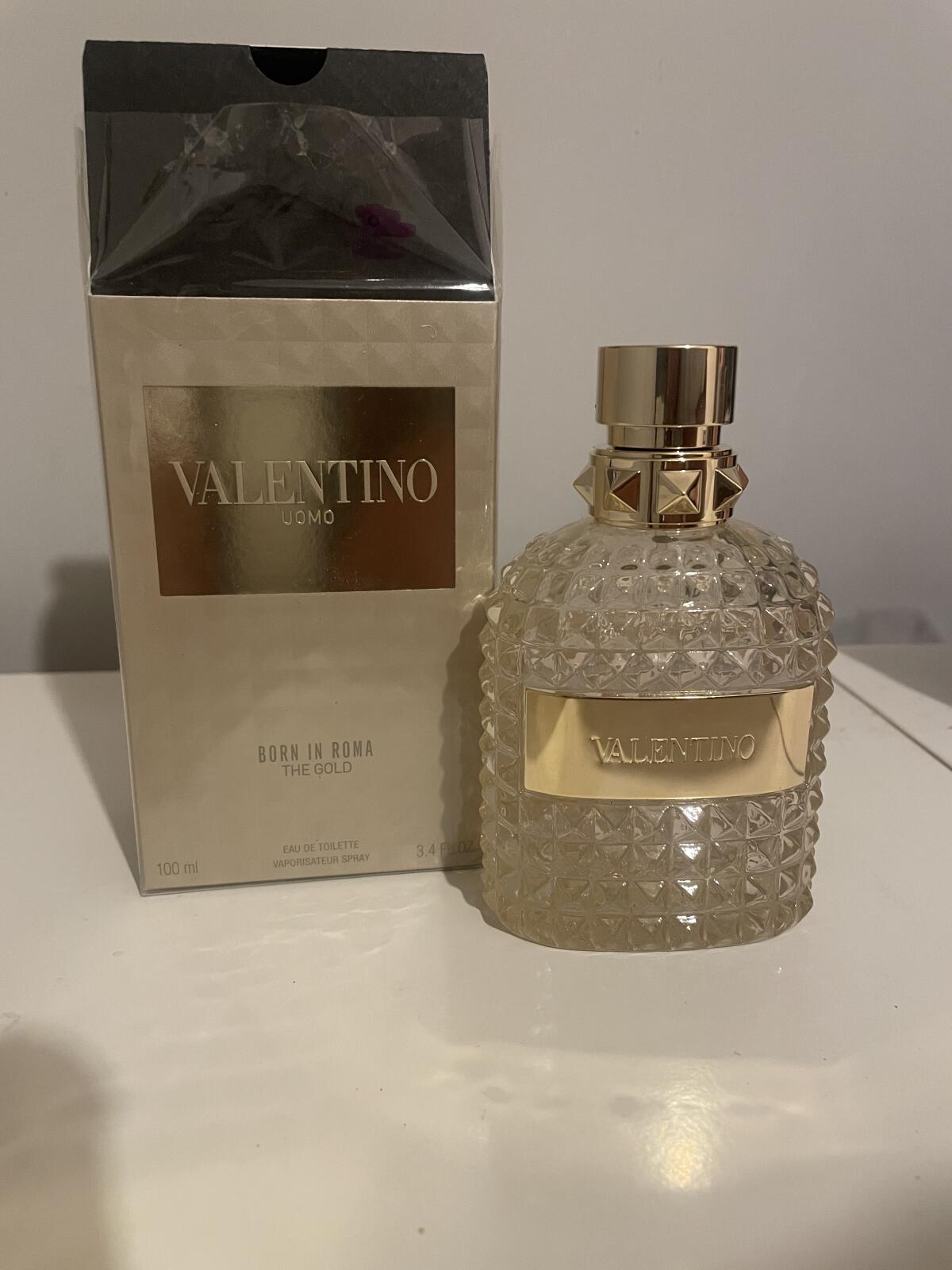 تصویر عطر بورن این روما د گلد یومو والنتینو