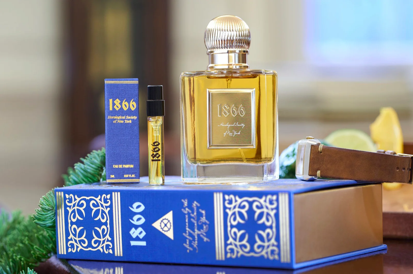 تصویر عطر هزار و هشتصد و شصت و شش دِ هورولوجیکال سوسایتی آو نیو یورک