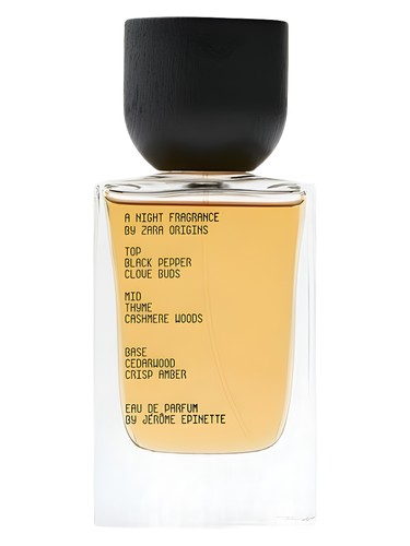 تصویر عطر اِ نایت فریگرَنس زارا