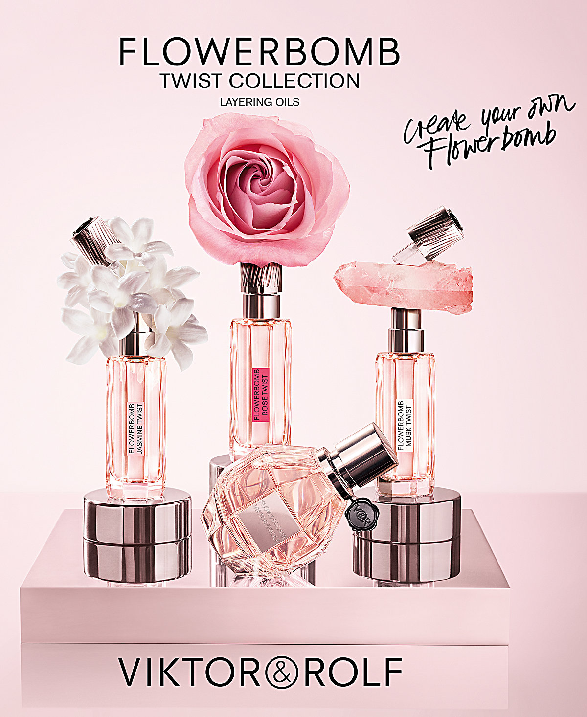 تصویر عطر فلاوربامب توییست رز ویکتور اند رولف