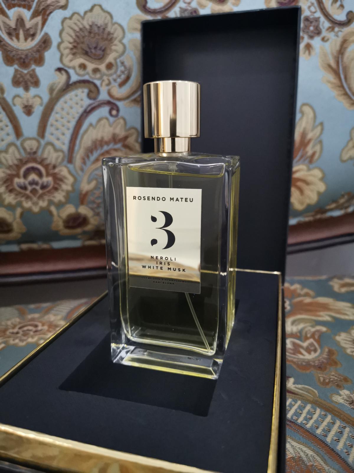 تصویر عطر روسندو ماتئو نامبر سه نرولی، آیریس، وایت ماسک روسندو متئو اولفکتیو اکسپرشنز