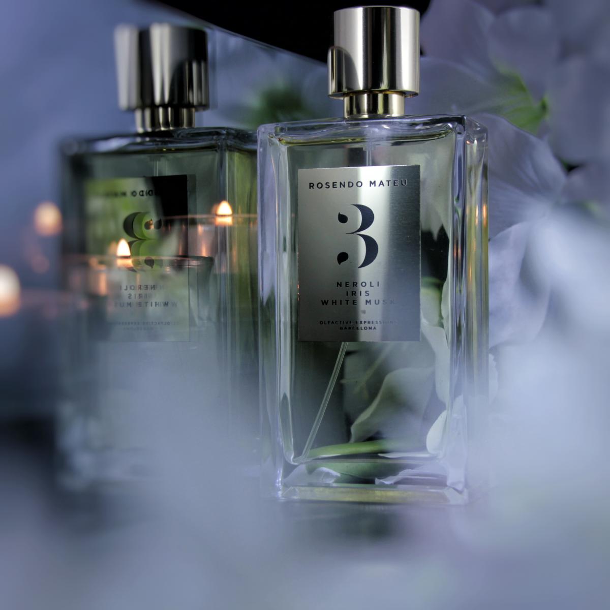 تصویر عطر روسندو ماتئو نامبر سه نرولی، آیریس، وایت ماسک روسندو متئو اولفکتیو اکسپرشنز