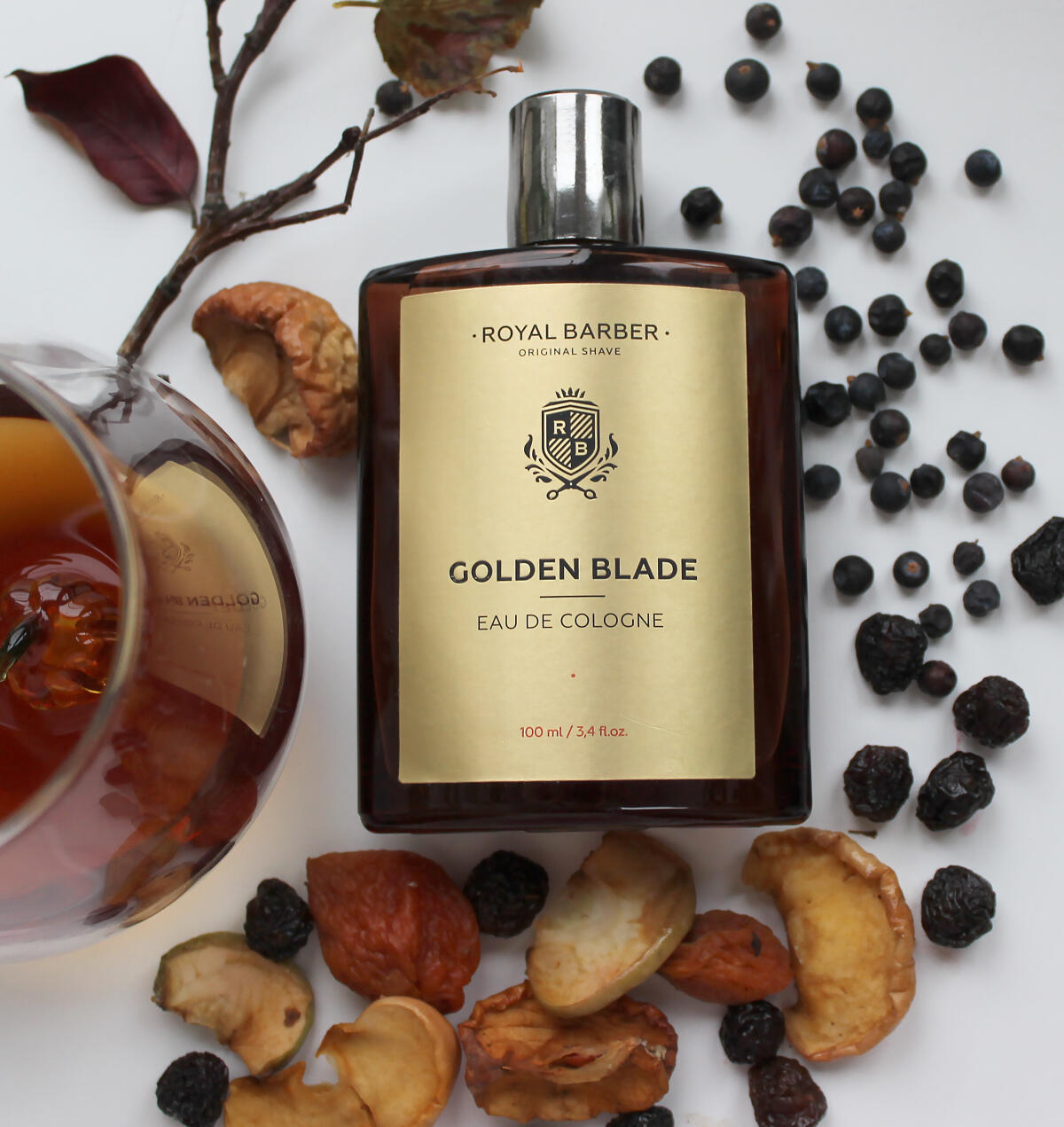 تصویر عطر گلدن بلید ادو کلن رویال باربر