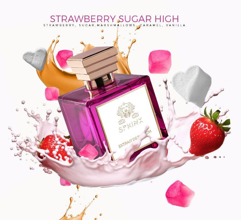 تصویر عطر استرابری شوگر های اسفینکس فرگرنسز