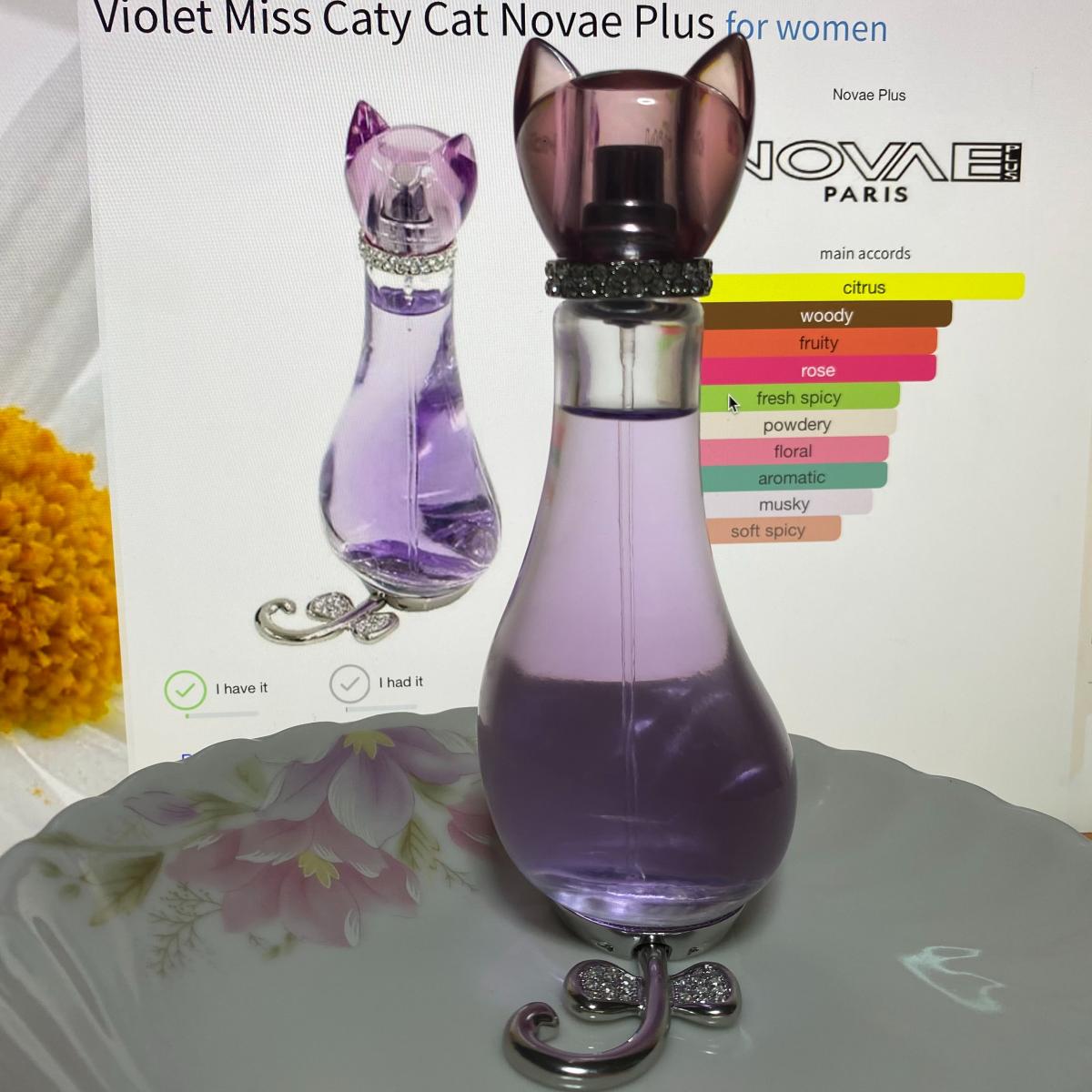 تصویر عطر ویولت میس کتی کت نووه پلاس