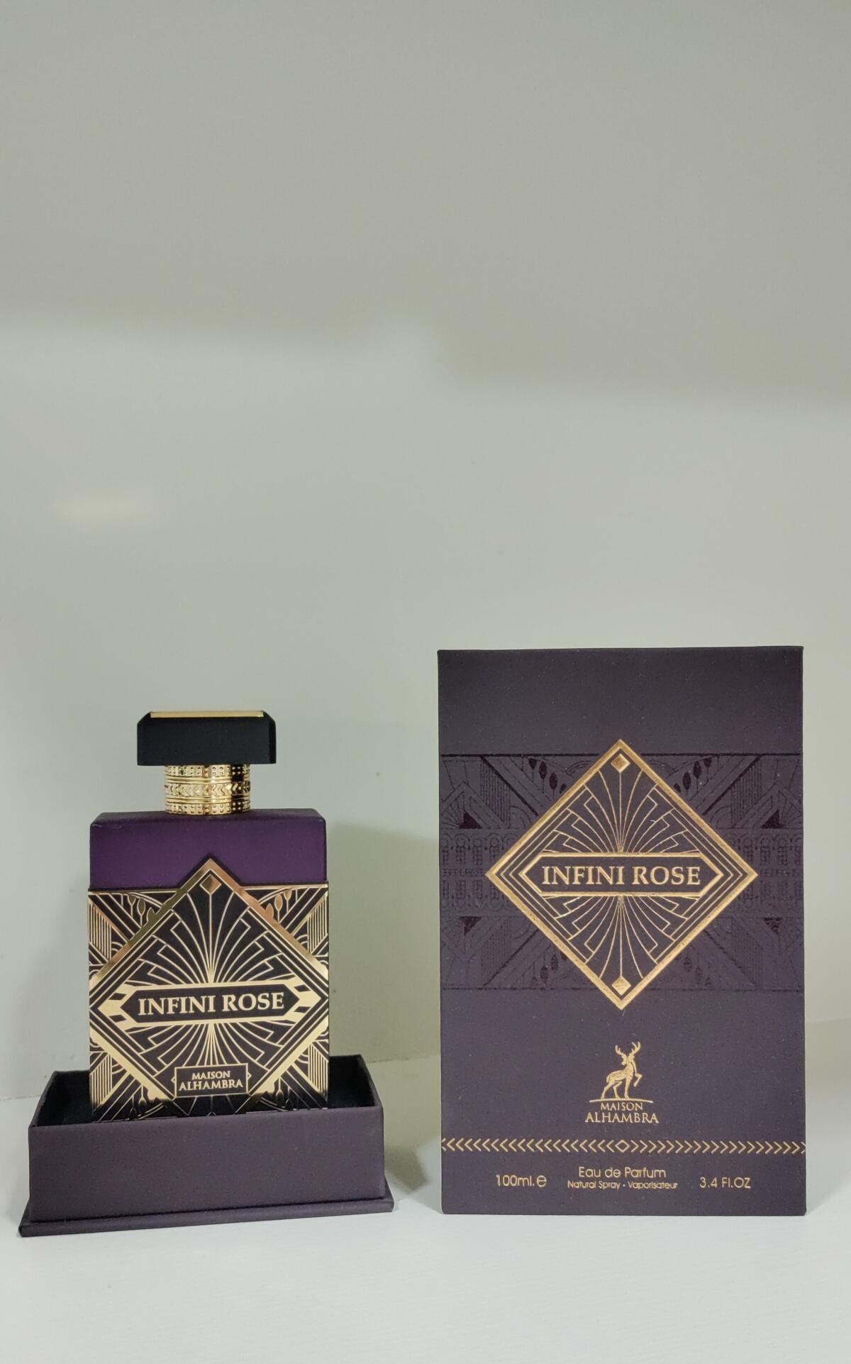 تصویر عطر اینفینی رز میسون الحمبرا