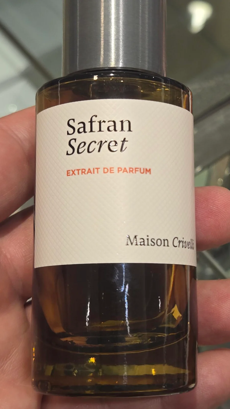 تصویر عطر سفران سکرت مزون کریولی