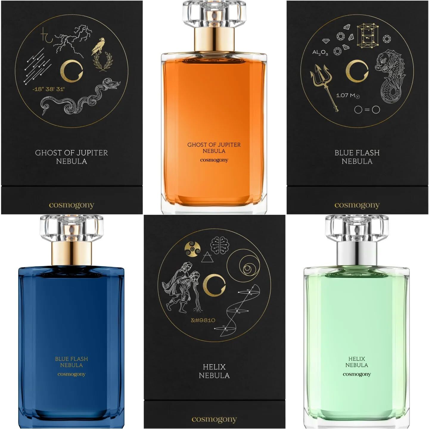 تصویر عطر بلو فلش نبولا کوسموگونی