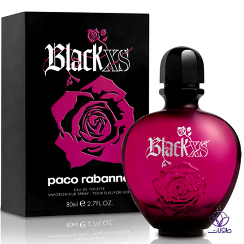 2.ادکلن زنانه پاکو رابان بلک ایکس اس (Paco Black xs)