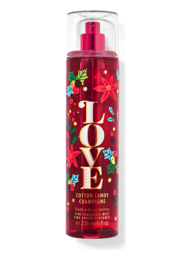 عطر ادکلن لاو کاتن کندی شامپاین بث اند بادی ورکز - Love Cotton Candy Champagne Bath & Body Works - بررسی، قیمت و خرید