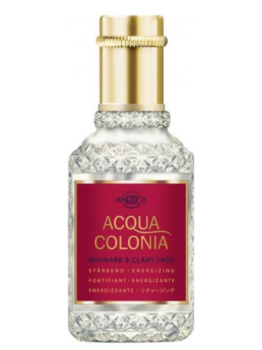 عطر ادکلن اکوا کلونیا روبارب اند کلاری سیج 4711 چهار هفتصد یازده - 4711 Acqua Colonia Rhubarb & Clary Sage 4711 - بررسی، قیمت و خرید