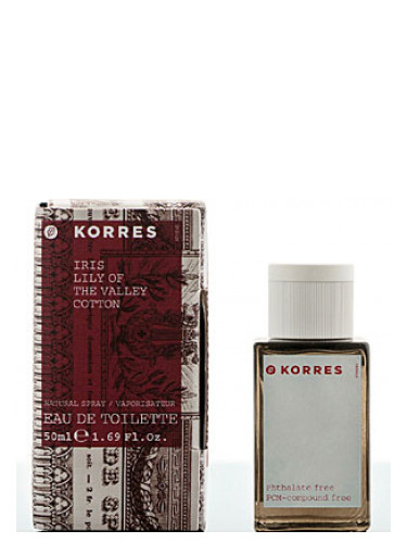 عطر ادکلن آیریس لیلی آف د ولی کاتن کورِس - Iris Lily of the Valley Cotton Korres - بررسی، قیمت و خرید