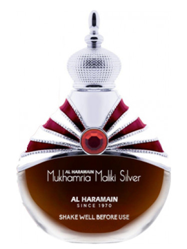عطر ادکلن موخمریا ملکی سیلور الحرامین پرفیومز - Mukhamria Maliki Silver Al Haramain Perfumes - بررسی، قیمت و خرید