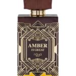 عطر ادکلن امبر ایز گریت زیمایا - Amber Is Great Zimaya - بررسی، قیمت و خرید