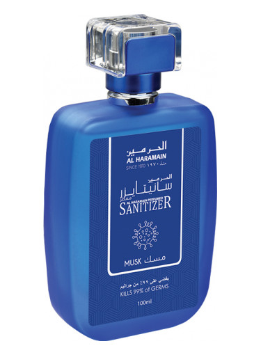 عطر ادکلن ماسک سنیتایزر الحرمین پرفیوم - Musk Sanitizer Al Haramain Perfumes - بررسی، قیمت و خرید
