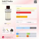عطر ادکلن سولیل تونکا چمبر پنجاه و دو - Soleil Tonka Chambre52 - بررسی، قیمت و خرید