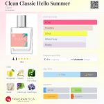 عطر ادکلن کلین کلاسیک هلو سامر کلین - Clean Classic Hello Summer Clean - بررسی، قیمت و خرید