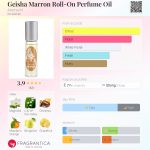 عطر ادکلن گیشا مارون رول-آن پرفیوم اویل آروما ام - Geisha Marron Roll-On Perfume Oil Aroma M - بررسی، قیمت و خرید