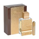 عطر ادکلن امبر عود گلد نُهصد و نود و نُه دبی ادیشن ال حرمین پرفیومز - Amber Oud Gold 999.9 Dubai Edition Al Haramain Perfumes - بررسی، قیمت و خرید