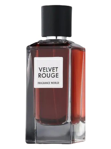 عطر ادکلن ولوت روژ فرگرنس ورد - Velvet Rouge Fragrance World - بررسی، قیمت و خرید