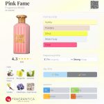 عطر ادکلن پینک فِیم فرگرانس ورد - Pink Fame Fragrance World - بررسی، قیمت و خرید