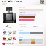 عطر ادکلن لاو افیر هوم آیزنبرگ - Love Affair Homme Eisenberg - بررسی، قیمت و خرید