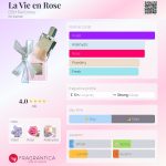 عطر ادکلن لا وی آن رز دی‌اِس‌اچ پرفیومز - La Vie en Rose DSH Perfumes - بررسی، قیمت و خرید