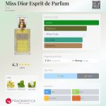 عطر ادکلن میس دیور اسپریت دو پارفوم دیور - Miss Dior Esprit de Parfum Dior - بررسی، قیمت و خرید