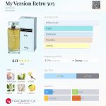 عطر ادکلن مای ورژن رترو ۵۰۵ دزینتارز - My Version Retro 505 Dzintars - بررسی، قیمت و خرید