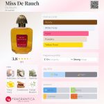 عطر ادکلن میس دی راچ دو روخ - Miss De Rauch De Rauch - بررسی، قیمت و خرید