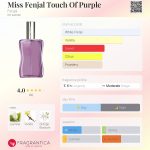 عطر ادکلن میس فنژال تاچ آو پرپل فنجل - Miss Fenjal Touch Of Purple Fenjal - بررسی، قیمت و خرید