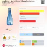عطر ادکلن کول واتر استریت فایتر چمپیون سامر ادیشن فور هر داویدف - Cool Water Street Fighter Champion Summer Edition For Her Davidoff - بررسی، قیمت و خرید