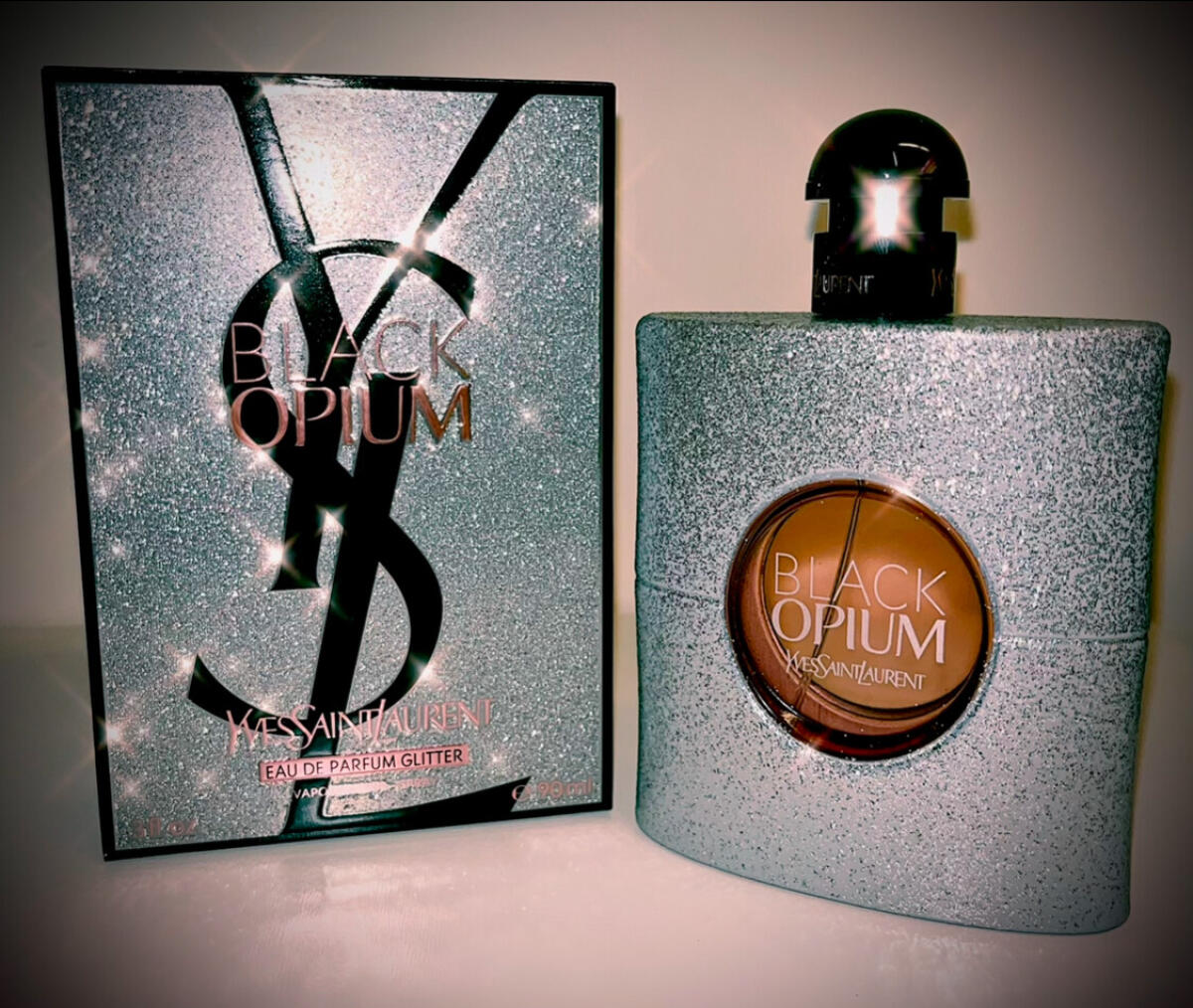 عطر ادکلن بِلَک اُپیوُم گلیتر ایو سن لورن - Black Opium Glitter Yves Saint Laurent - بررسی، قیمت و خرید