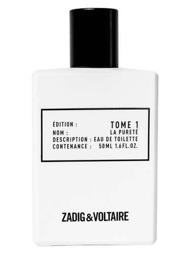 عطر ادکلن توم وان لا پورتی زادیک اند ولتر - Tome 1 La Pureté (2017) Zadig & Voltaire - بررسی، قیمت و خرید