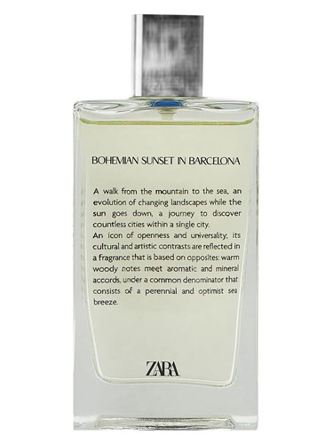 عطر ادکلن بوهمین سانست این بارسلونا زارا - Bohemian Sunset In Barcelona Zara - بررسی، قیمت و خرید