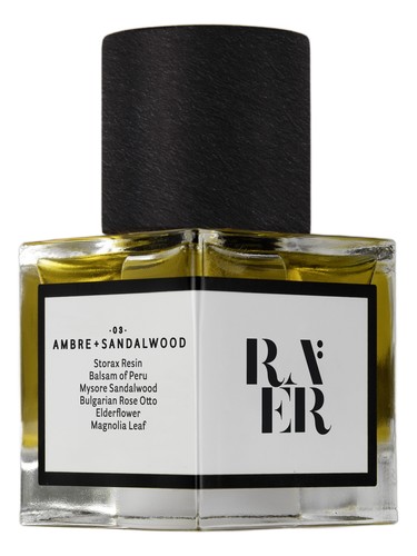 عطر ادکلن اکورد نامبر زی: امبر اند سندل‌وود رایر سنتس - Accord No. 03: Ambre + Sandalwood RAER Scents - بررسی، قیمت و خرید