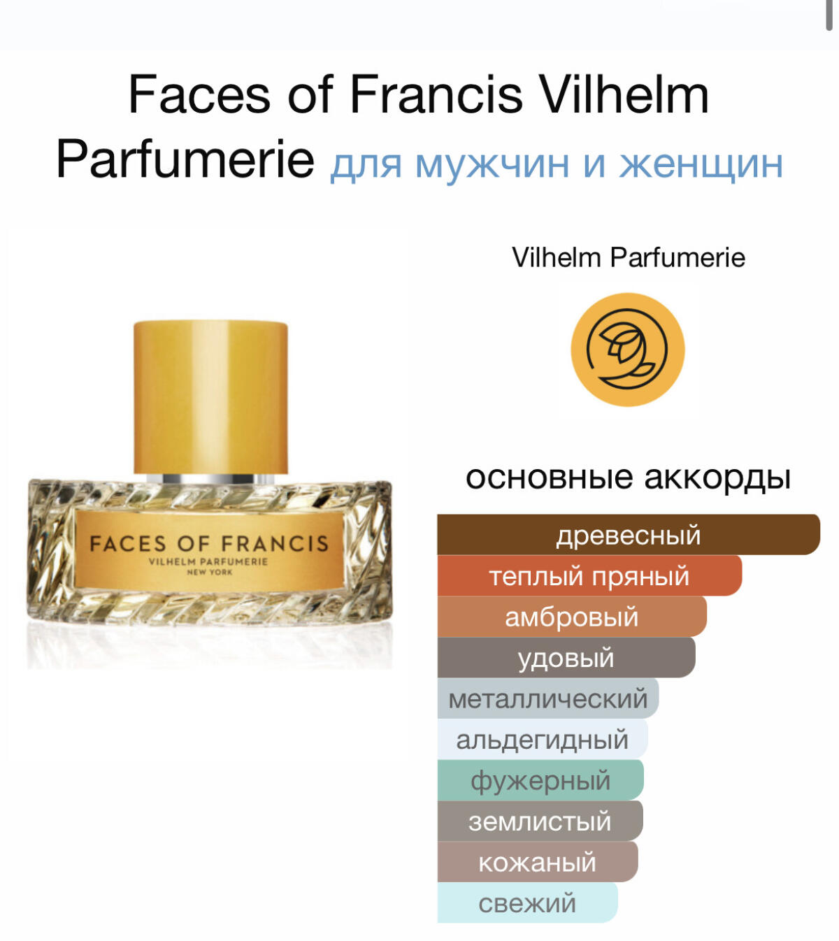 عطر ادکلن فیس آف فرانسیس ویلهلم پارفومریه - Faces of Francis Vilhelm Parfumerie - بررسی، قیمت و خرید