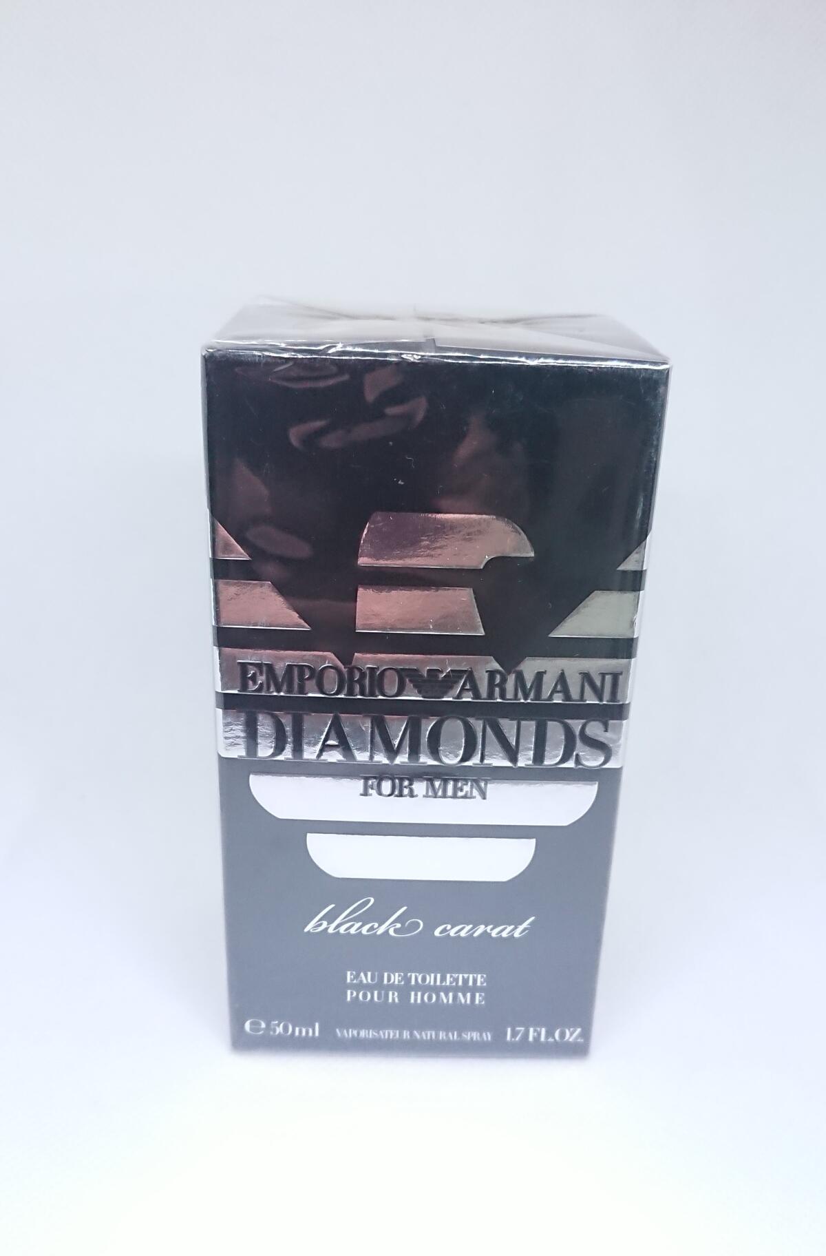 عطر ادکلن امپوریو آرمانی دیاموندز بلک کارات فور هیم جورجیو آرمانی - Emporio Armani Diamonds Black Carat for Him Giorgio Armani - بررسی، قیمت و خرید