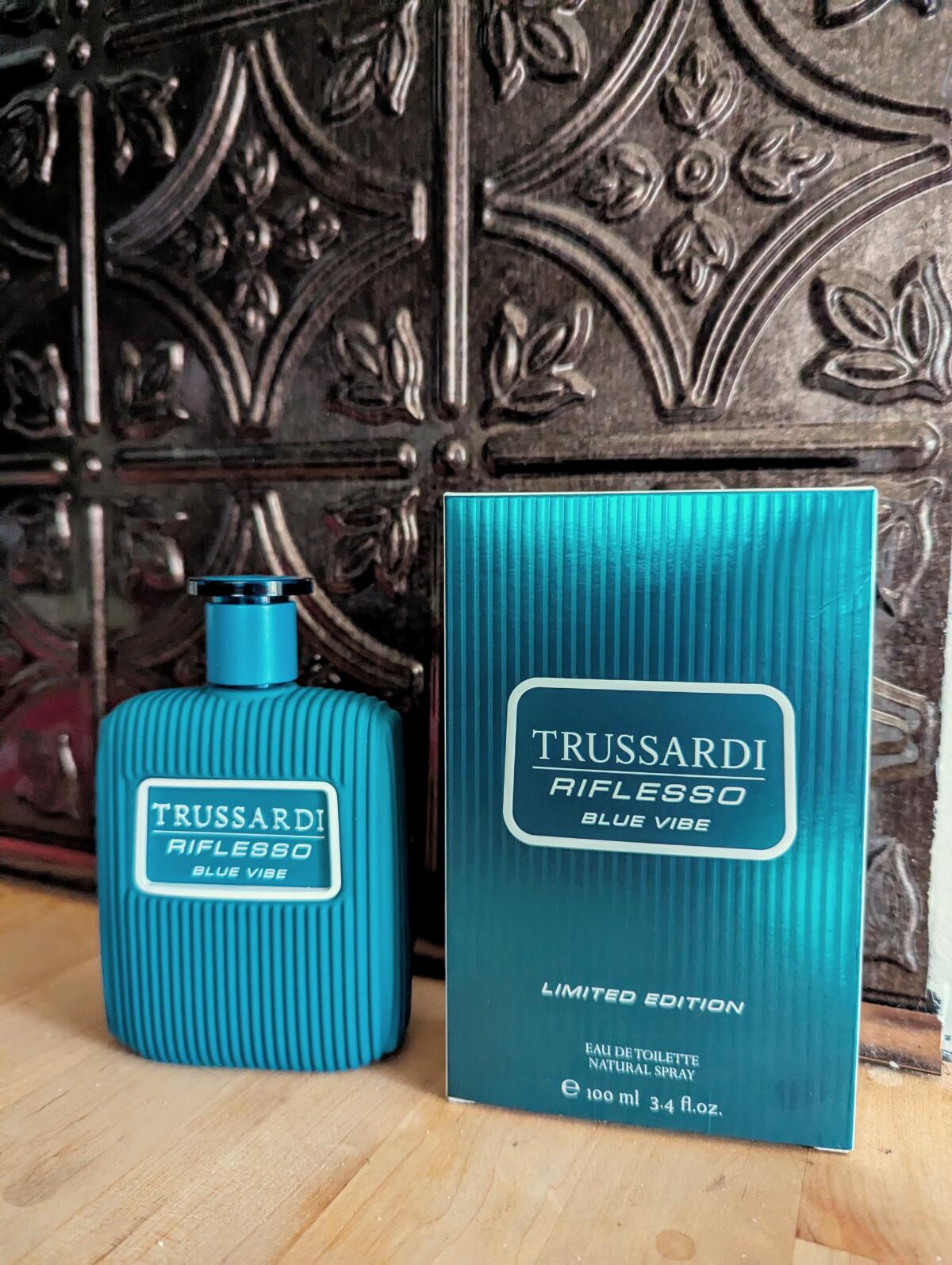 عطر ادکلن ریفلسو بلو وایب لیمیتد ادیشن تروساردی - Riflesso Blue Vibe Limited Edition Trussardi - بررسی، قیمت و خرید