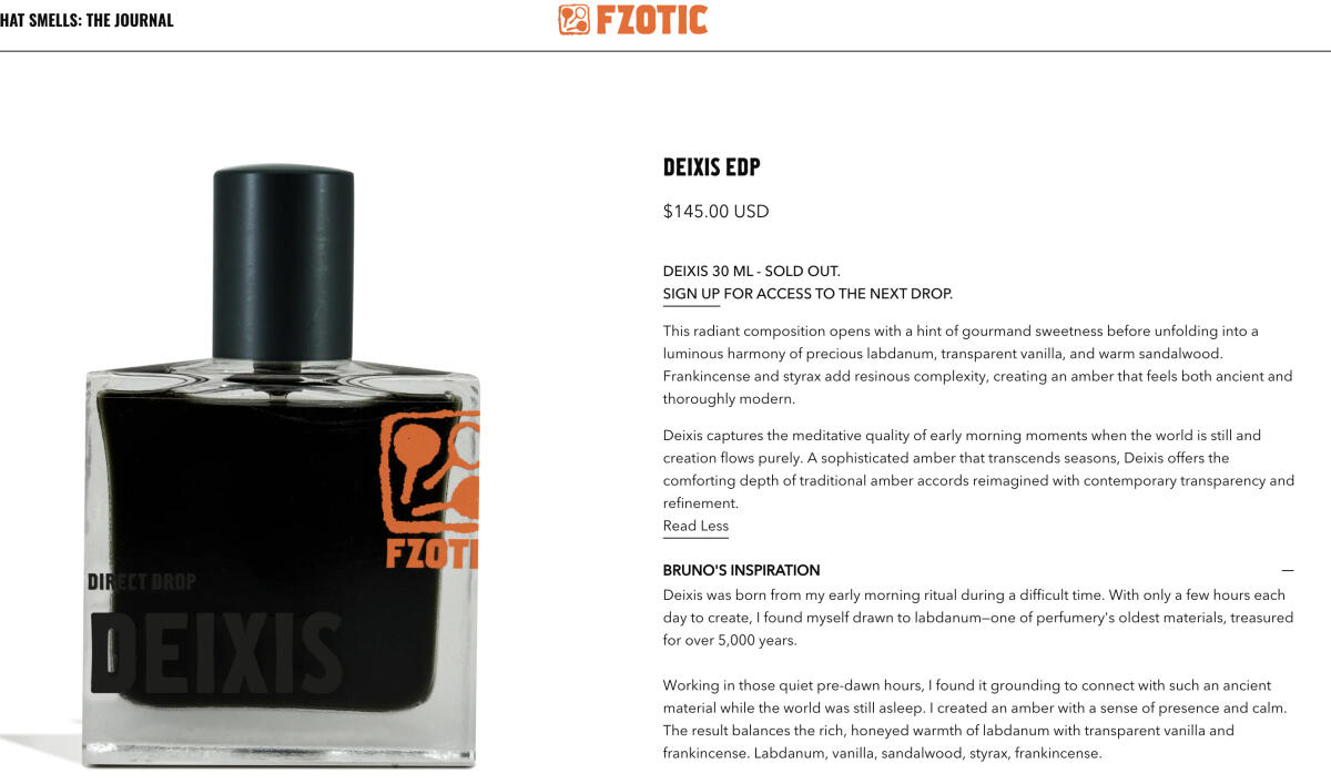 عطر ادکلن دِیکسِس فزاتیک - Deixis FZOTIC - بررسی، قیمت و خرید