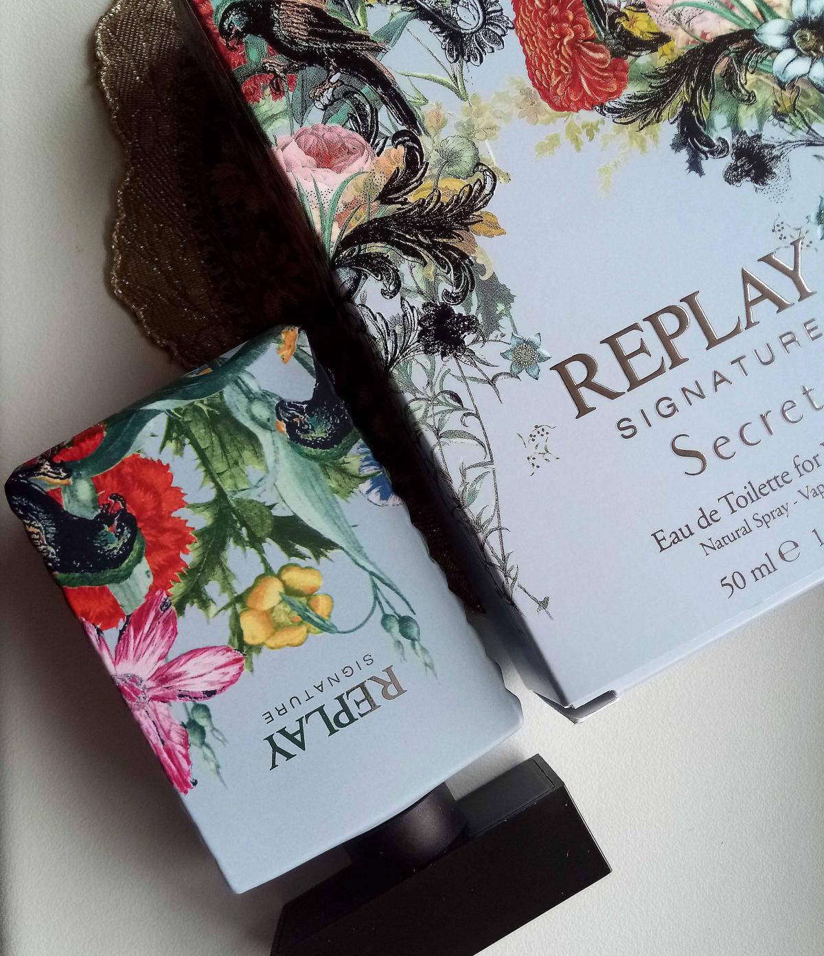 عطر ادکلن ریپلای سیگنچر سیکرت ری‌پلی - Replay Signature Secret Replay - بررسی، قیمت و خرید